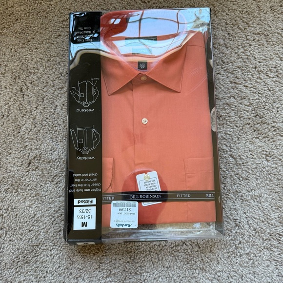 Bill Robinson Other - Bill Robinson Dress Shirt Medium NWT